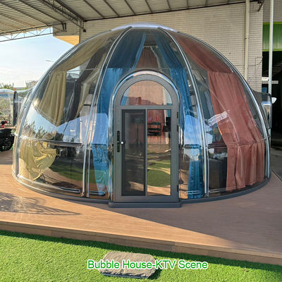 Αγορά Υψηλής ποιότητας Bubble House Προσαρμοσμένο εξωτερικό πάρτι Εμπορική KTV πολυτελή θόλο Διαφανές Bubble House online manufacture