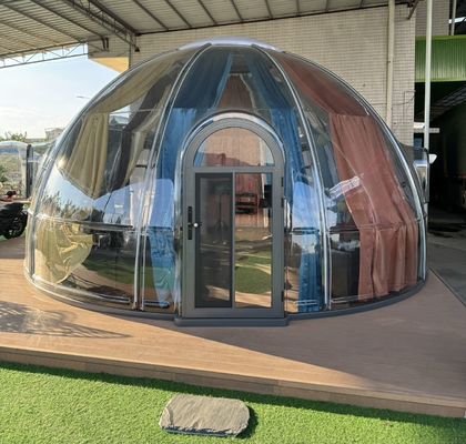Αγορά Πιο δημοφιλές Bubble Dome House Καθαρή εξωτερική σκηνή Polycarbonate Dome Room για διαμονή στο σπίτι online manufacture