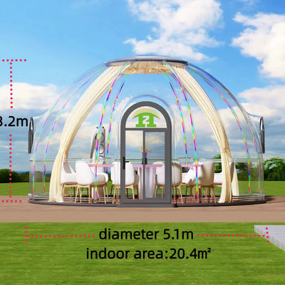 Αγορά Σχεδιασμός μόδας Bubble Dome House Event Party Tent PC Dome Hotel Polycarbonate Dome Τέντα online manufacture