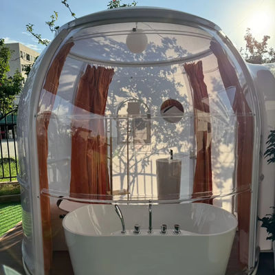 Ζεστά πωλήσεις Bubble House Πολυκαρβονικό Διαφανές Bubble Dome σκηνή PC Room For Hotel