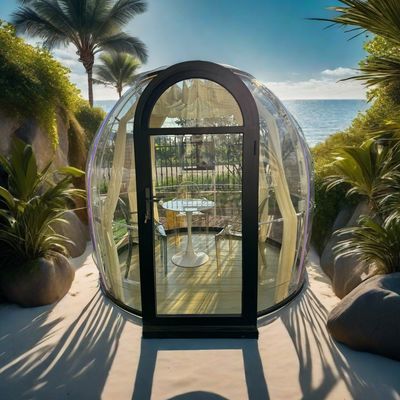 Καλή ποιότητα Τέντα Bubble Dome Garden Dome Glamping Domes με φώτα Bubble House