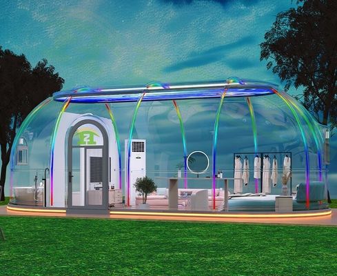 Διαφανές PC Bubble House για εξωτερικό Αδιάβροχο Bubble Dome Room House Star Capsule