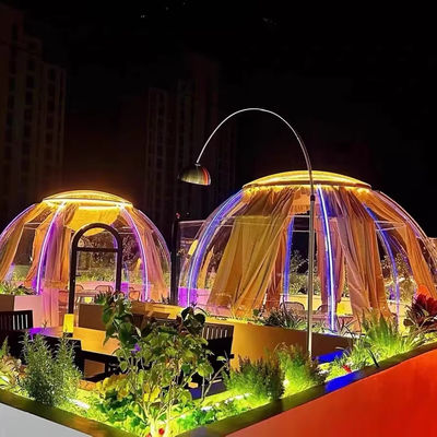 Glamping Outdoor Bubble Dome House Πιο δημοφιλές Διαφανές Bubble House PC Τέντα Θόλος