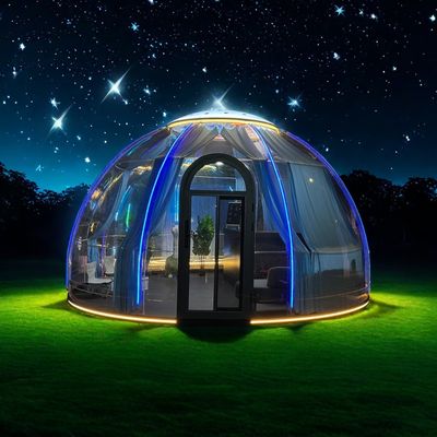 Λούξουι Μπουμπλ Τεντ Εξωτερικό Glamping Pod Πάρτι Θόλο Τέντα Καθαρό PC Εστιατόριο Οίκος προς πώληση