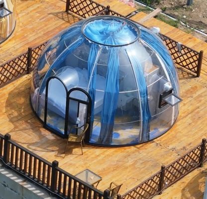 Εξωτερικό Glamping House Διαφανές PC Επαγγελματικό Πνευματώδες Δωμάτιο Δωμάτιο Δωμάτιο