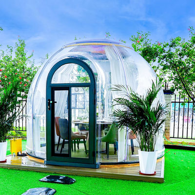 Εξωτερικό Bubble House Polycarbonate Dome House Glamping για Τέσσερις Σεζόν Νέο Σχεδιασμό Τέντα Dome