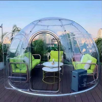 Ξενοδοχείο PC Sheet Full 360 βαθμών ηχομόνωση Retardant φλόγας Bubble House Θόλο σκηνή για εκδηλώσεις εξωτερικού